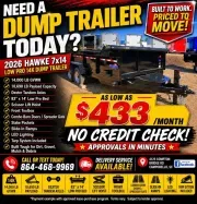 new Dump Trailers Hawke Trailers  for sale, in Campobello, SC Thumbnail 2
