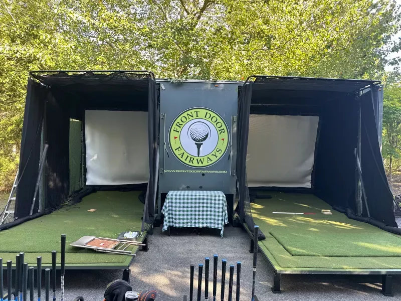 Custom Golf simultor trailer