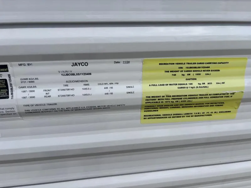 used Travel Trailers Jayco Jayco for sale, in Texarkana, AR Thumbnail 24