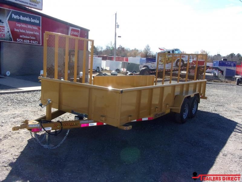 2020 Doolittle Trailer Mfg Cat Yellow 84 x 18 10000 lb Utility Trailer 2020 Doolittle Trailer Mfg Cat Yellow 84 x 18 10000 lb Utility Trailer