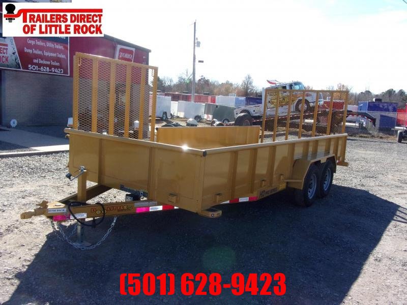 2020 Doolittle Trailer Mfg Cat Yellow 84 x 18 10000 lb Utility Trailer 2020 Doolittle Trailer Mfg Cat Yellow 84 x 18 10000 lb Utility Trailer