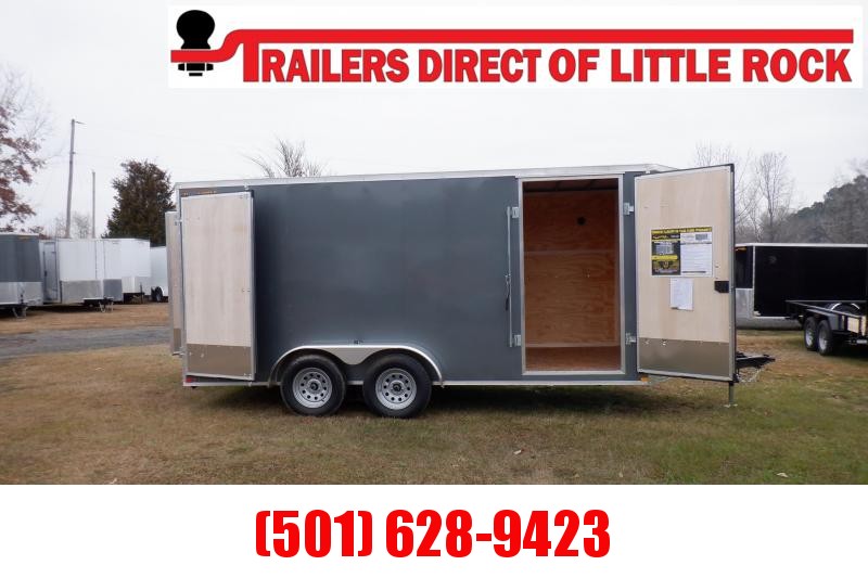 Doolittle Bullitt 7X16 7K Enclosed Cargo BARN DOOR Doolittle Bullitt 7X16 7K Enclosed Cargo BARN DOOR
