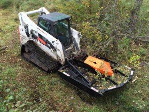 SKID PRO CLOSED FACED BRUSH CUTTER Attachment SKID PRO CLOSED FACED BRUSH CUTTER Attachment