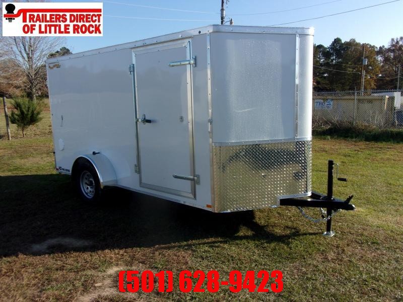 Doolittle 6x12 Bullitt Enclosed Cargo Trailer Barn Door Doolittle 6x12 Bullitt Enclosed Cargo Trailer Barn Door
