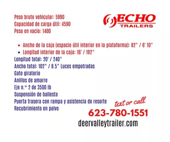 new Utility Trailers Echo Trailers  for sale, in Phoenix, AZ Thumbnail 8