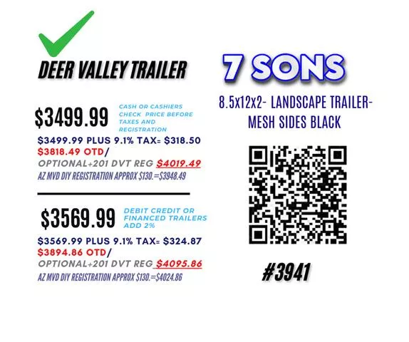 new Equipment / Flatbed Trailers 7 Sons  for sale, in Phoenix, AZ Thumbnail 3