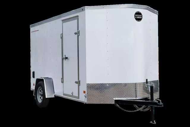 2025 Wells Cargo 5X8 RAMP REAR DOOR WITH EXTENSION MODEL FT58S2