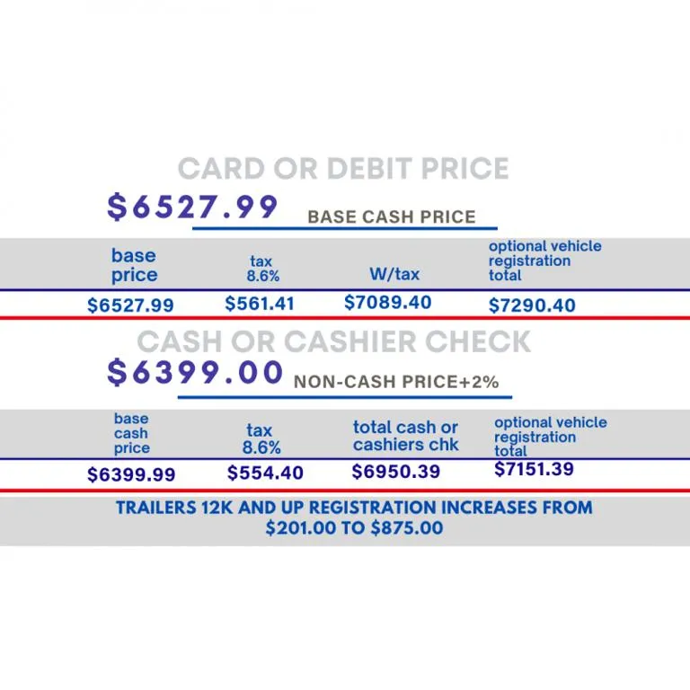 new Cargo (Enclosed) Trailers H and H Trailer  for sale, in Phoenix, AZ Thumbnail 4