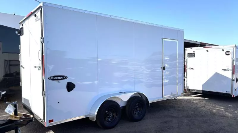 2026 LOOK Trailers 7X16 LOOK ELEMENT SE 6IN EXTRA HEIGHT RAMP REAR DOOR MODEL K-SE8416-70
