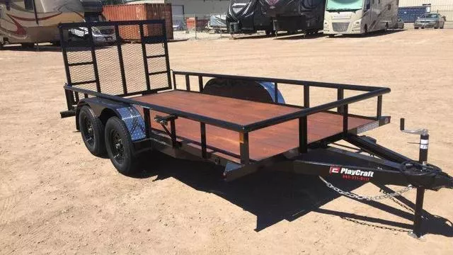 2024 Sun Country 8X16 Tandem Axle Sun Country Utility Trailer
