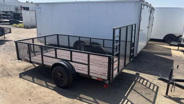 2022 7 Sons 8.5x12x2- LANDSCAPE TRAILER - MESH SIDES
