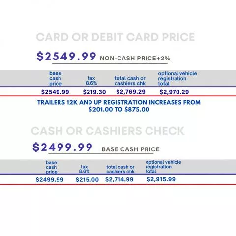 new Cargo (Enclosed) Trailers Falcon Trailers  for sale, in Phoenix, AZ Thumbnail 4