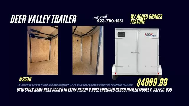 new Cargo (Enclosed) Trailers Look Trailers  for sale, in Phoenix, AZ Thumbnail 2