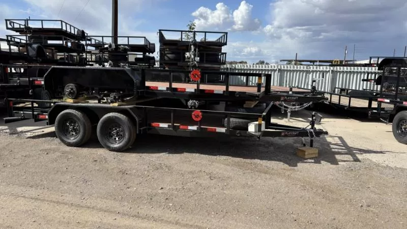 2025 Playcraft Trailer 8.5X16 PLAYCRAFT SUTA 82X16 TANDEM AXLE WITH GATE