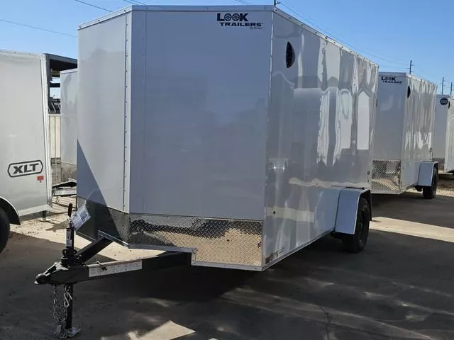 2026 LOOK Trailers 7X12 LOOK STDLX 6IN EXTRA HEIGHT RAMP REAR DOOR MODEL KDX8412 030