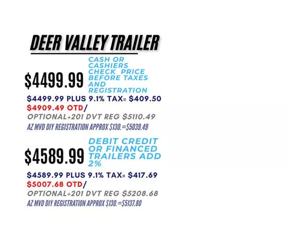new Utility Trailers Echo Trailers  for sale, in Phoenix, AZ Thumbnail 3