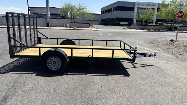 2025 ECHO 8.5X12 ECHO SINGLE AXLE UTILITY TRAILER W/GATE MODEL EA-12-15-84