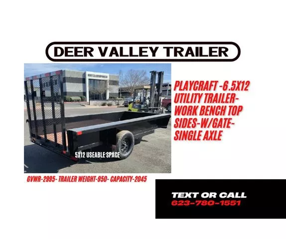 new Utility Trailers PlayCraft Trailers  for sale, in Phoenix, AZ Thumbnail 8
