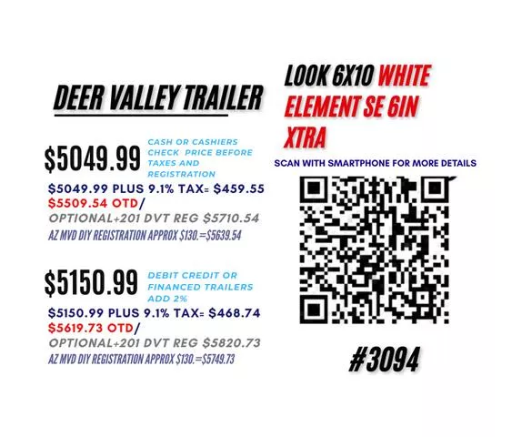 new Cargo (Enclosed) Trailers Look Trailers  for sale, in Phoenix, AZ Thumbnail 6