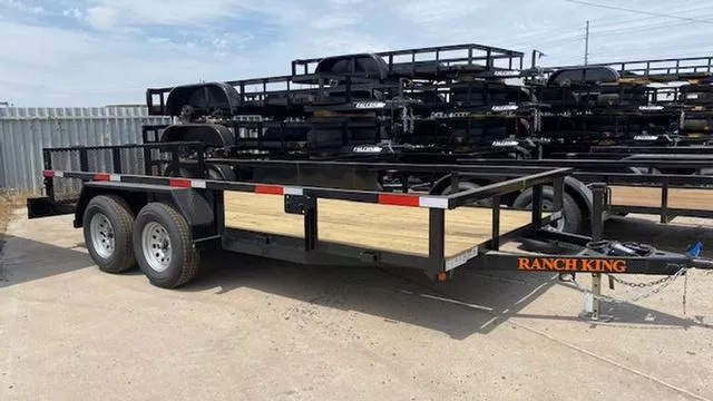 2023 Ranch King 8.5X14 - UTILITY TRAILER - ELECTRIC BRAKES