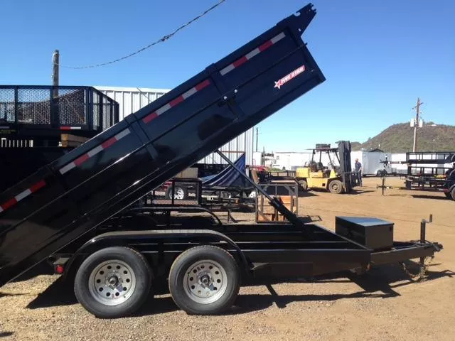 2025 Five Star FIVE STAR - 8X12x2 - DUMP TRAILER -6K-MODEL FS DT212 6.5X12