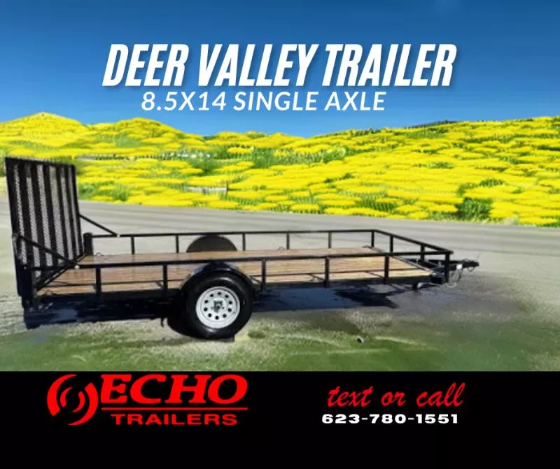 2025 Echo Trailers EA 14-15 Utility Trailer