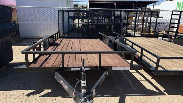 2024 Playcraft Trailer 8.5x14 PLAYCRAFT - UTILITY - RAMP GATE 4"- SUSA 77X14