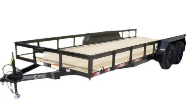 Falcon Trailers 8.5x16 Utility Tandem Axle with Gate And Brake