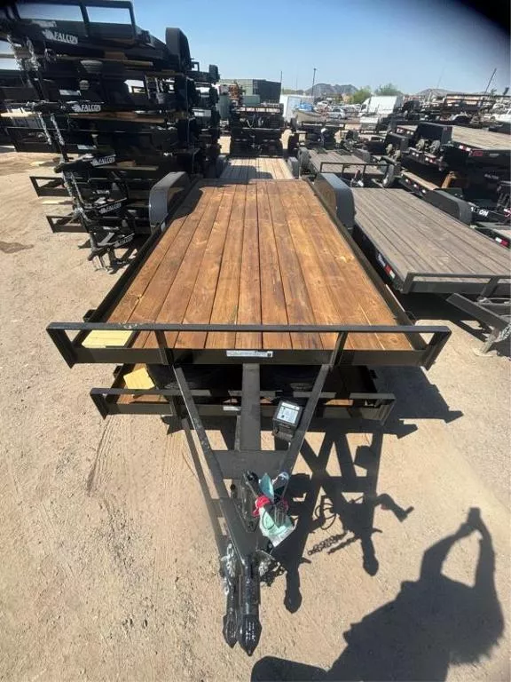 2025 FALCON - CAR HAULER - 8.5X16 - 6K - TANDEM - DOVE TAIL 