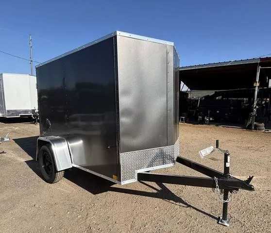 2026 LOOK Trailers 5X8 STDLX CHARCOAL ENCLOSED CARGO TRAILER MODEL K-DX6008-030