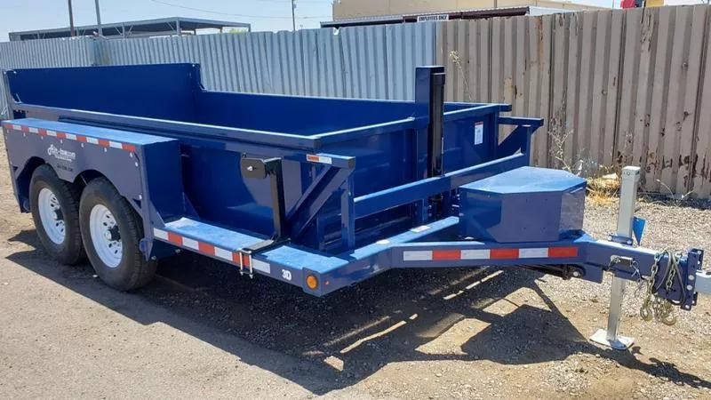 Air Tow 3D-12 8.5x12 Tandem Axle (15K) Dump/Drop Deck Equipment Hauler