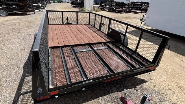 2025 Playcraft Trailer 8X12X2 SINGLE AXLE W/GATE LANDSCAPE SUSA 77X12