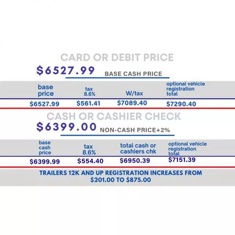 new Cargo (Enclosed) Trailers H and H Trailer  for sale, in Phoenix, AZ Thumbnail 4
