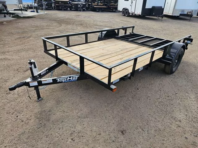 2026 Top Hat 8X14 TOP HAT UTILITY WITH GATE MODEL DSA-14X77-2.9N-R