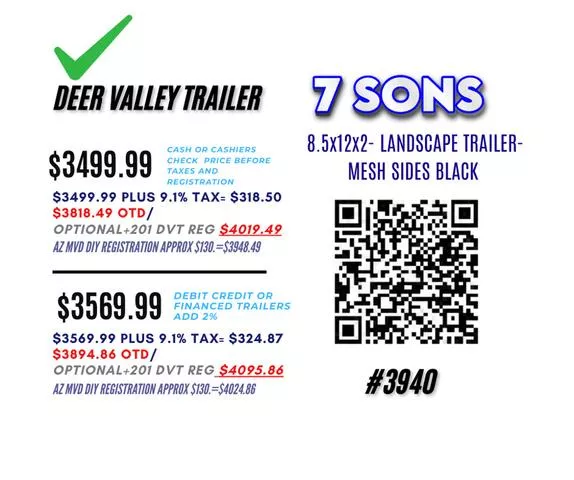 new Equipment / Flatbed Trailers 7 Sons  for sale, in Phoenix, AZ Thumbnail 4