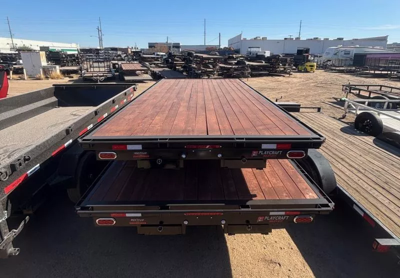 2025 PlayCraft Trailers 8X16 DECKOVER FLATBED CAR HAULER Car Hauler