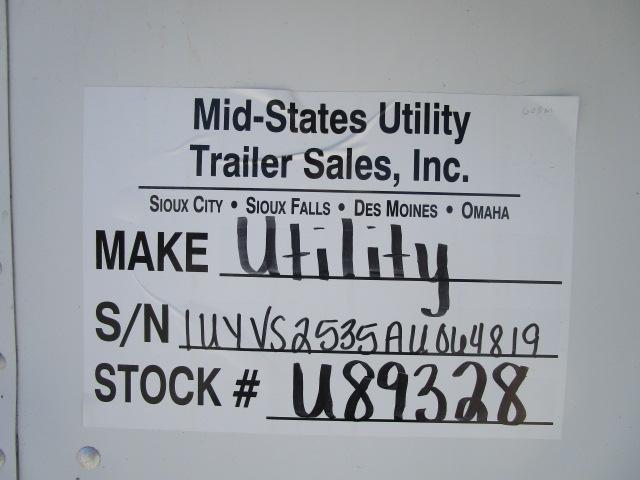 2010 Utility Trailer Manufacturing Company Reefer 2010 Utility Trailer Manufacturing Company Reefer
