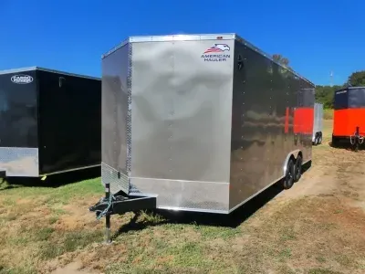 2026 American Hauler | 8.5x20 | Enclosed Cargo | 2-5.2k axles | silver