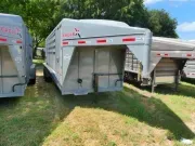 2027 Eagle X Trailers | 7x24 | GN Livestock | 2-7k Axles | Grey| 