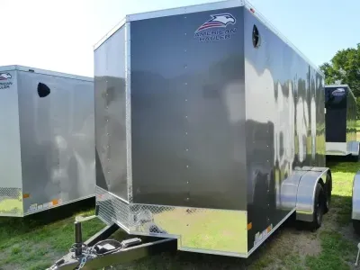 2026 American Hauler | 7x14 | Enclosed Cargo | 2-35k axles | Grey | Ram