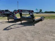 2027 East Texas Trailers | 8.5X24 | GN Equipment Hauler | 2-7K Axles | Black | Slide In Ramps 