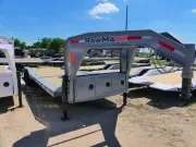 2026 Rawmaxx Trailers | 8.5x26 | GN GTX Tilt Deck | 2-10k | Lava Grey  | Tilt 