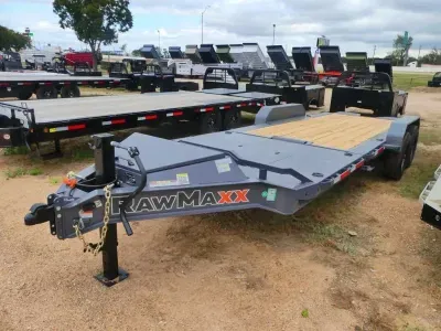 2026 Rawmaxx Trailers G7X 83"x22' tilt deck trailer Grey