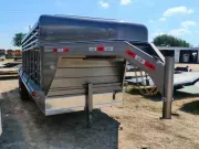 2026 GR Trailers  | 6.8x20 | GN Livestock | 2-7k Axles | Grey | Swin 