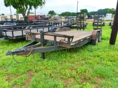 2023 Salvation Trailers | 83X18| Carhauler | 2-7K Axles | Black | Stand Ra