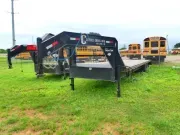 2024 Coffee Creek Trailers 102"X32' Gooseneck Deckover 2-7K Axles Monster Ram 