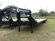2024 Coffee Creek Trailers | 8.5X40 | GN Flatbed | Dual 12K Axles | Black | M 