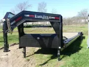 2026 East Texas Trailers | 8.5x36 | GN Equipment Hauler | 2-7k axles | Black | Mega Ramps 