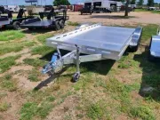 2027 Aluma | 8014 Utility | 2-4.4K Axle | Slide In Ramps 