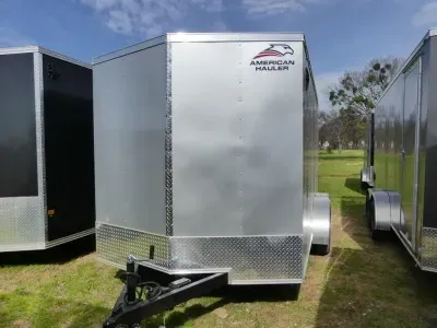 2026 American Hauler | 7x14 | Enclosed Cargo | 2-35k axles | Silver | R